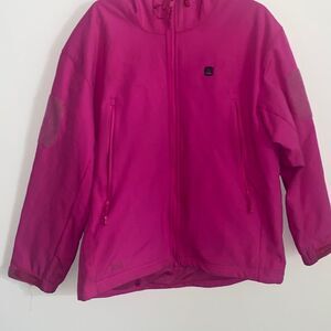 Dewbu heated jacket with battery pack